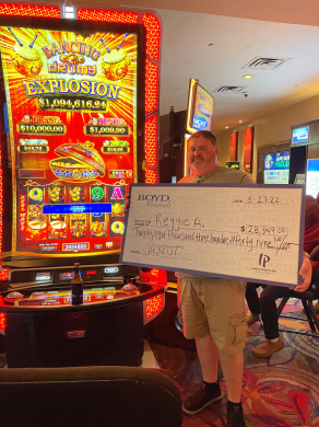 IP Winner Reggie A Dancing Drums Explosion 05-27-2022